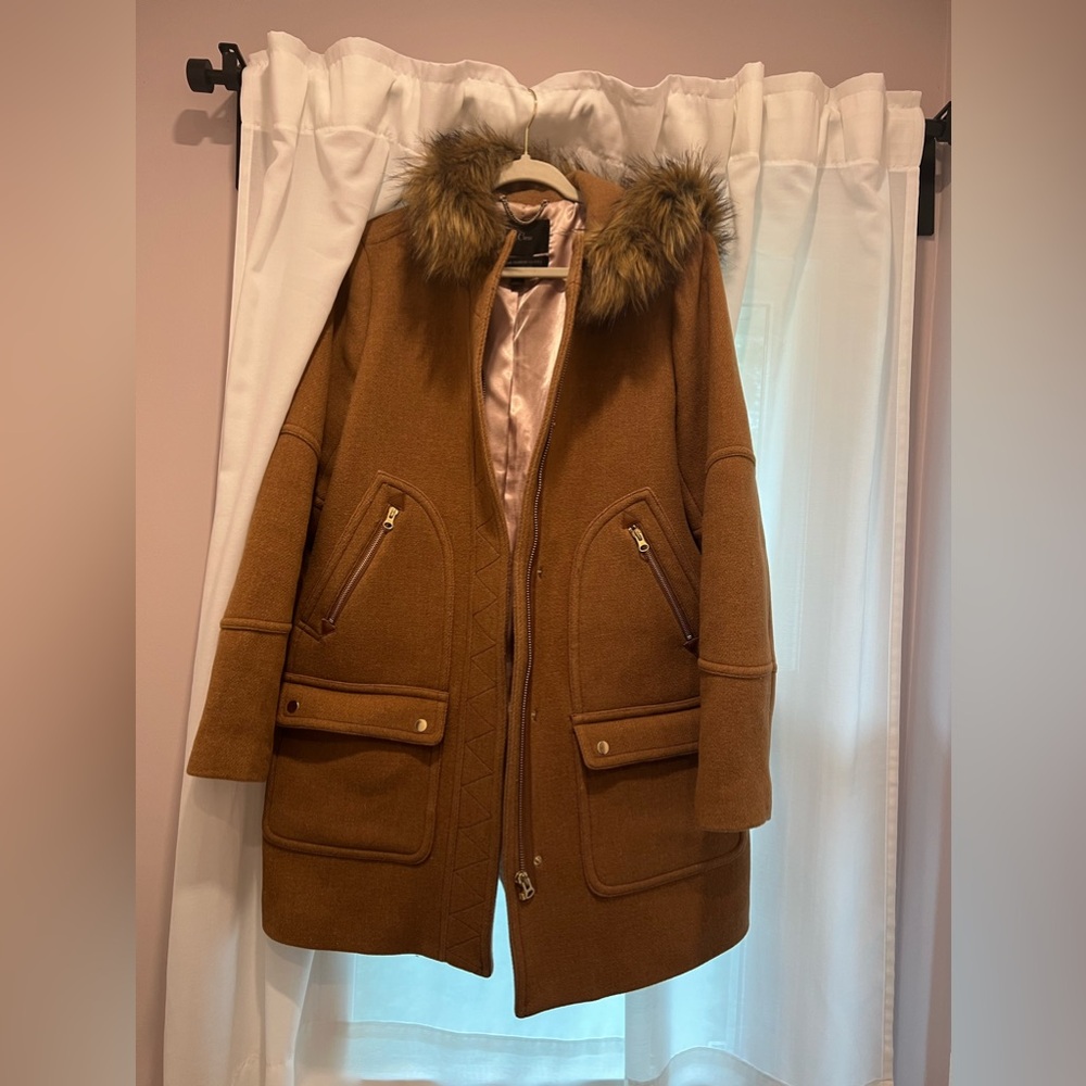 JCREW chateau parka in Italian stadium-cloth wool
